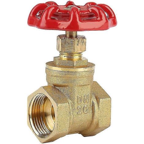 Vanne à guillotine en laiton DN20 BSPP G3/4, vanne rotative 232 psi pour eau, huile et gaz - Yvan (1/5)