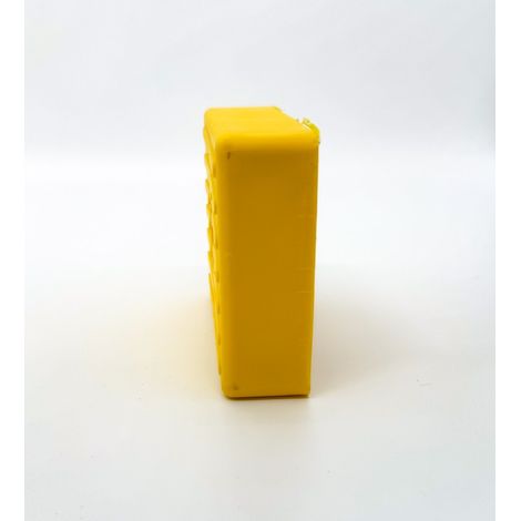 Patin jaune 130 x 100 x 36 mm (1/5)