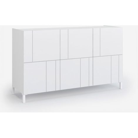 Nuvia moderne 3-türige Wohnzimmer-Buffetvitrine