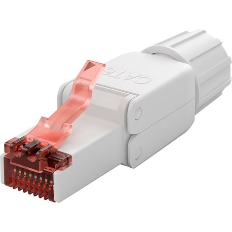 Connecteur sans outil Goobay RJ45 Cat6 UTP (1/2)