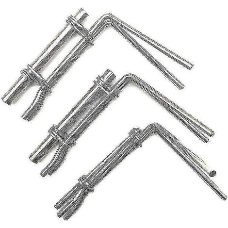 Kit d'outils universel 3 pièces en forme de U pour l'installation de joints de tige de vérin hydraulique, contrôleur et servofrein (1/5)