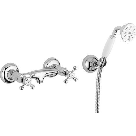 Groupe de wanne extérieur Paffoni Belinda FBLV168DCR  Chrom - Mit Duschset