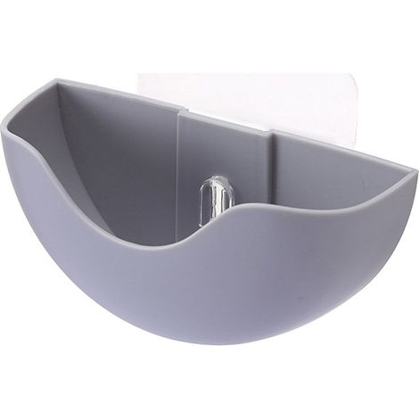 Porte-éponge à savon avec ventouse, élégant et populaire – Pour douche, baignoire et évier de cuisine, design pratique–DELKEVIC (1/4)