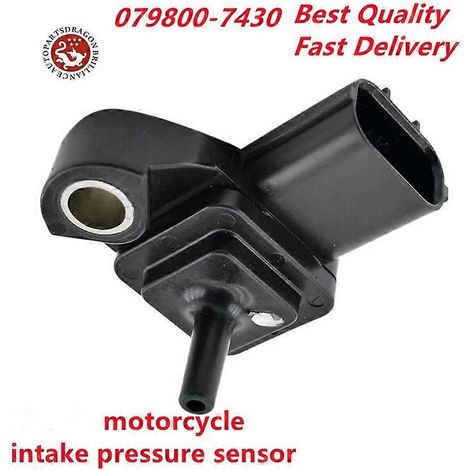 Capteur de pression d'admission MAP 079800-7430 0798007430 compatible avec les motos Honda CBR600RR, CBR1000RR et CBR600RA (PS-52, 37830-MEL-003) (1/5)