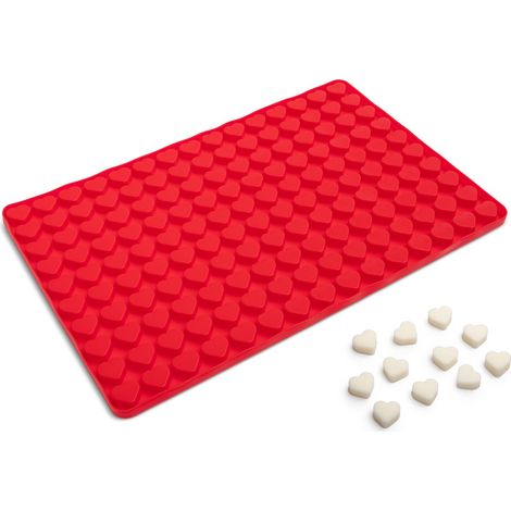 Silikonform für Herzkerzen 30x20 cm
