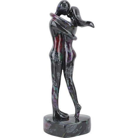 en résine représentant un couple d amoureux une figurine