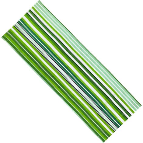 120 x 43 cm Chilean Canvas Beach Chair, Yellow Green Sling Replacement for Folding Sun Loungers, Outdoor, Summer, Garden, Yard (1/5)