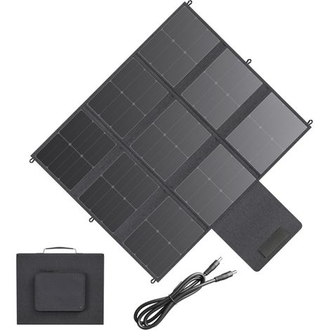 Panneau Solaire Portable 215W Compact et Leger (1/4)