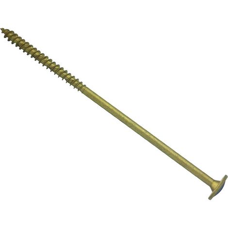 ForgeFix FFCS8340 Wafer Head TORX Compatible Construction T40 Screws Tan 8x340mm Tub 20 FORCS8340 (1/3)