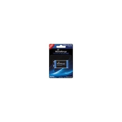 MediaRange Premium E-Block - Batteria 6LR61 Alc…