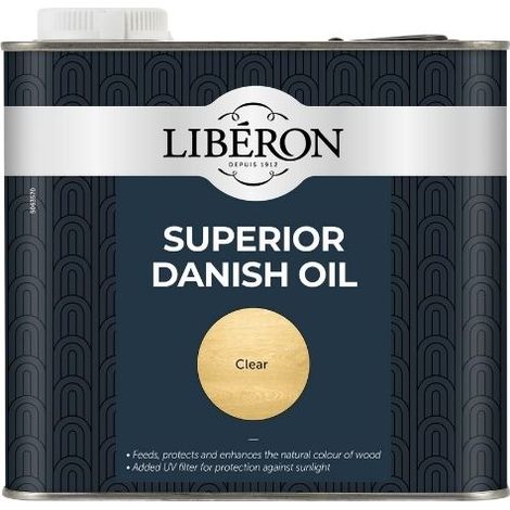 Liberon Superior Danish Oil - 2.5 Litre (1/4)