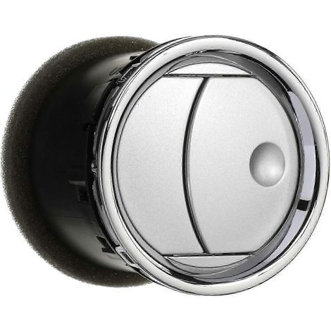 Compatible avec les grilles d'aération de climatisation et de chauffage du tableau de bord (chromées) pour les modèles de voitures 2004-2008 8L3Z-19893 (1/5)