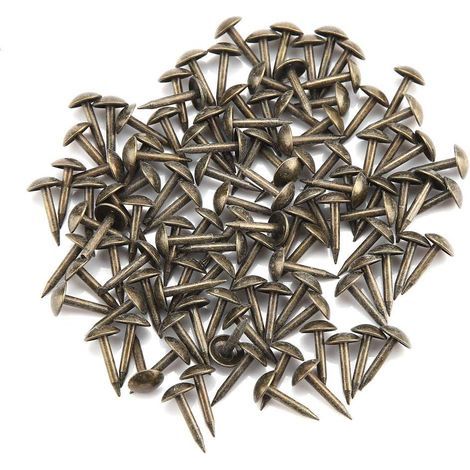 Upholstery Nails Nail Vintage Furniture Decorative for Armchair Sofa Wooden Objects Hardware Furniture Accessories (6 12mm) 100Pcs (1/5)