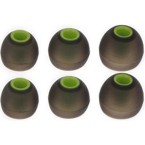 3,8 mm Silikon-Ohrstöpsel für Kopfhörer, Ersatzkapseln, 1 Set Ohrstöpsel