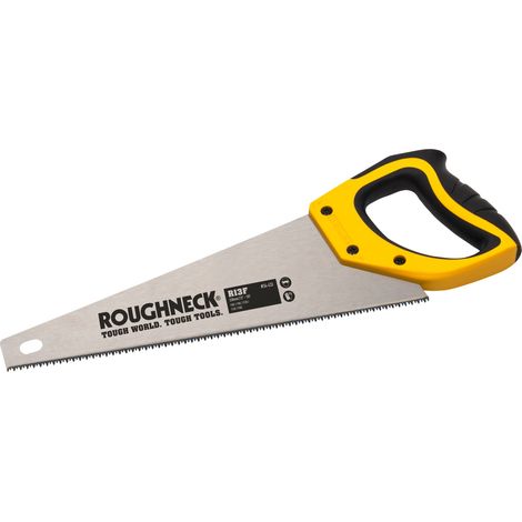 Roughneck 34-433 Toolbox Saw with 13-inch (325mm) Blade, 10 TPI for Precise Cutting (1/2)