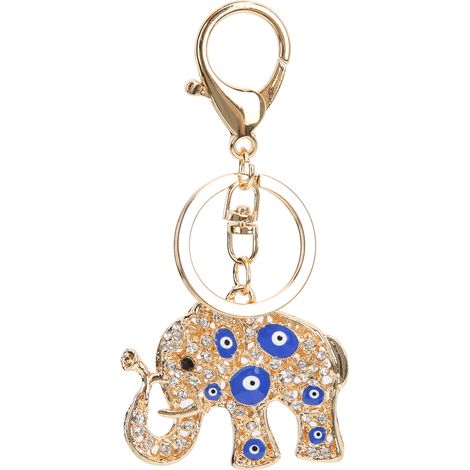 Evil Eye Keychain Durable Protection Charm Good Luck Keychain for Handbag Hooks Home Decoration (1/5)