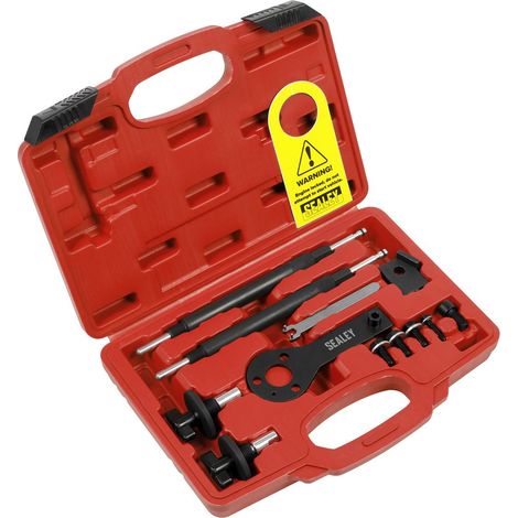 Sealey VSE2511A Petrol Engine Timing Tool Kit - for Alfa Romeo, Fiat, Lancia 1.2, 1.4 16v, 1.4 T-Jet - Belt Drive
