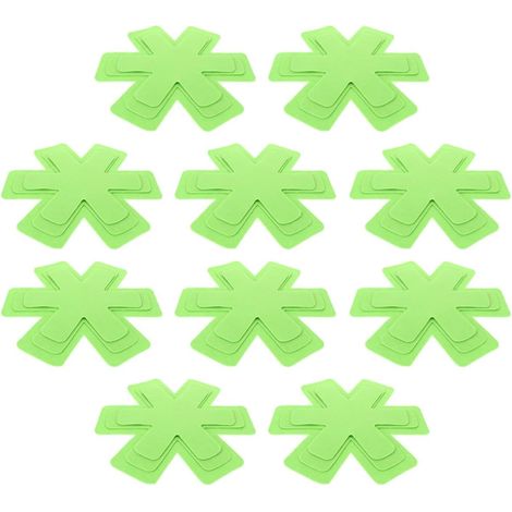 10 séparateurs hexagonaux en feutre pour casseroles de 28 cm (1/5)