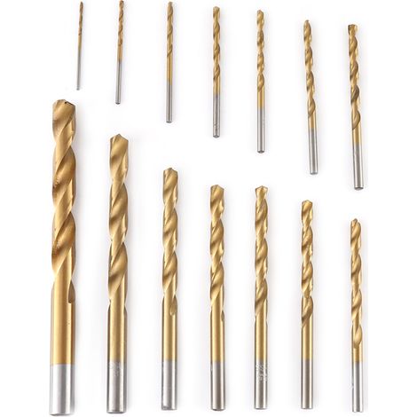 Coffret de 99 forets HSS de haute qualité, revêtus de titane (1,5 à 10 mm), avec étui de transport. (1/5)