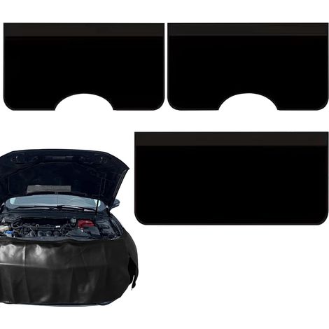 Housse de protection pour réparation de voiture, tapis de protection anti-rayures en 3 parties, pour une utilisation dans le garage, le bateau, les réparations automobiles, les modifications du (1/5)