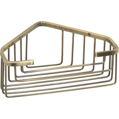 Sapho Gedy Smart - Mensola angolare in filo metallico, bronzo 2483-44 (1/3)