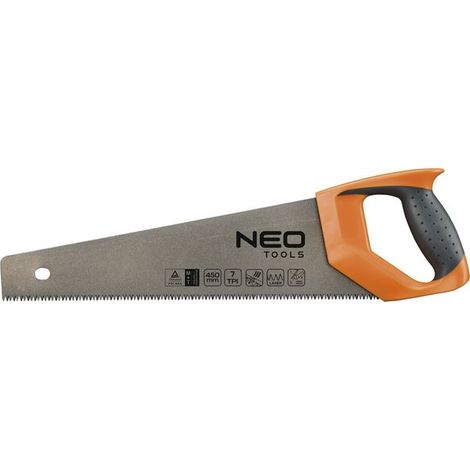 Sierra de mano neo-tools 41-021 500 mm dientes endurecidos (1/2)