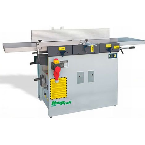 Dégauchisseuse-raboteuse triphasée 400V – Puissance 4000W – Largeur de dégauchissage 410mm – Longueur des tables 1800mm – Holzprofi