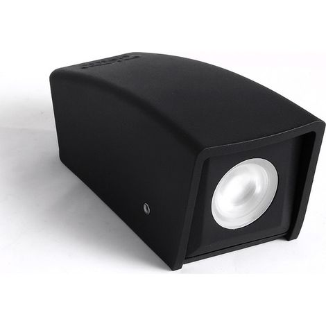 Aplique Exterior FUMAGALLI "MAMETE SQUARE" - G9 - 1,7W - IP67 - Negro (1/3)