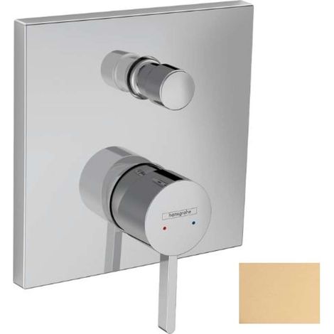 Hansgrohe Finoris - Unterputzarmatur, für 2 Verbraucher, Bronze gebürstet 76415140