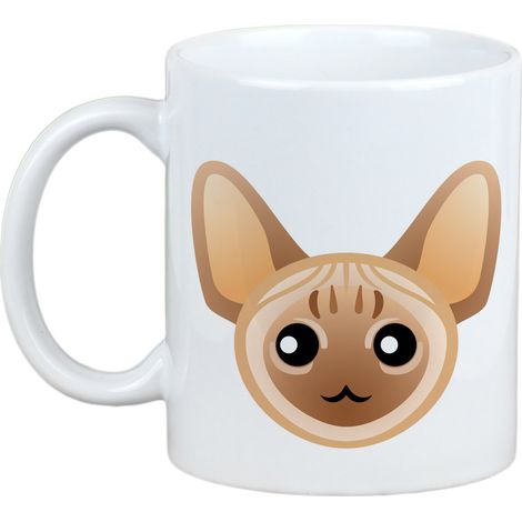 Devon Rex – Tasse mit Grafik und Inschrift von Art-Dog (1/5)