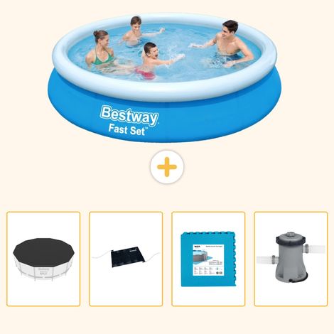 Bestway Bestway Fast Set Ronde - 366x76 cm - 5-pièces  S99 (1/5)