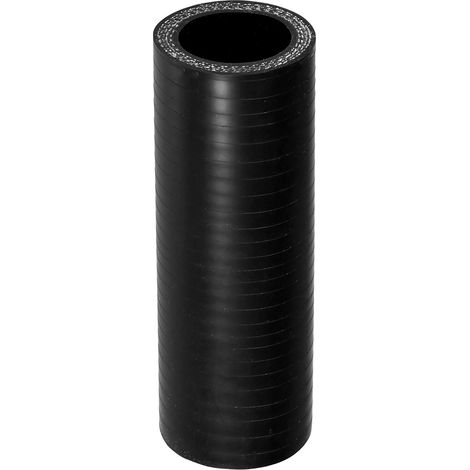 1 Pièce Tuyau En Silicone Noir Pour Voiture Résistant Thermique Diamètre Intérieur 25mm, Longueur 100mm, Angle 0°, Pour Liquide Refroidisement/Huile/Frein/Antigel, Universel (1/5)
