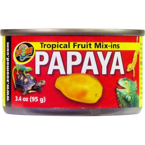 Mélanges de fruits tropicaux Papaye 95 g ZM151E pour reptiles, tortues - Zoo Med (1/2)