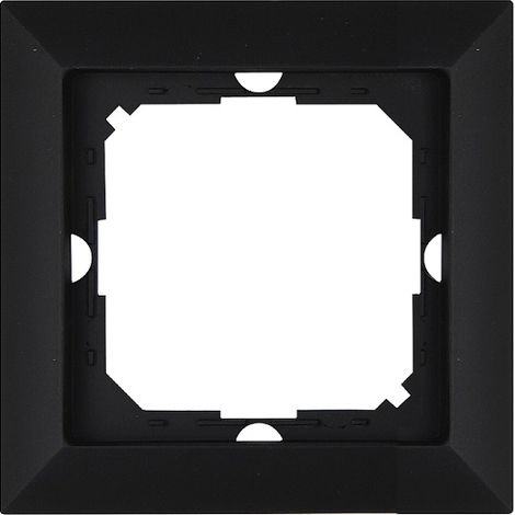 Pearl Einzelrahmen schwarz MAT - E+9001504