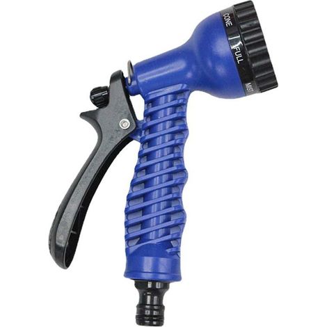 Jardin portable arrosage de pulvérisation pelouse arrosage de voitures de voiture pistolet pistolet buse de tuyau réglable 7 motif laveuse de puissance haute pression (1/4)
