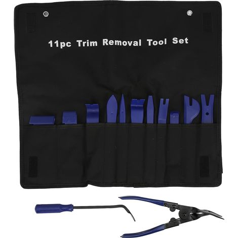 Für Ldafava Audio Trim Removal Tool Kit 13-teilig Blau Ergonomisches Design Autoinnenausstattung für die Wartung und Reparatur von Kraftfahrzeugen Hergestellt aus hochwertigem PP-Material