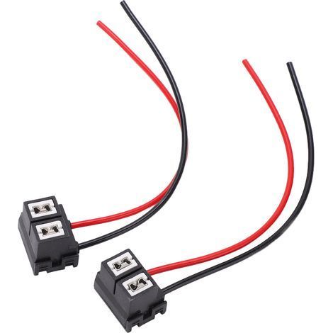 Douille Lampe H7 Femelle avec Câblage Céramique. Connecteur H7-4 pour Phare Voiture (1/5)
