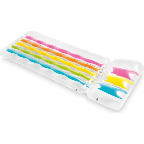 Aufblasbares Matratze Regenbogen - 198 x 91 cm - Intex (1/4)