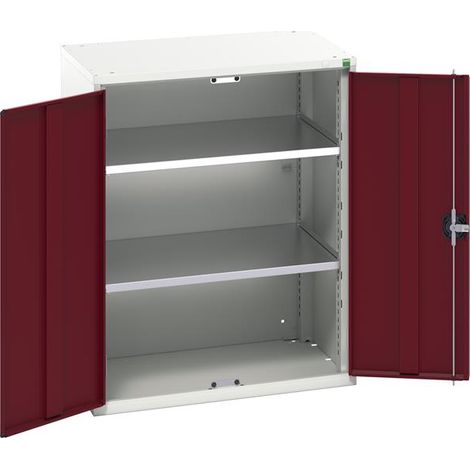 Bott 16926159.24 Verso 2 Shelf Cupboard 800mm Crimson Red BOT169261594