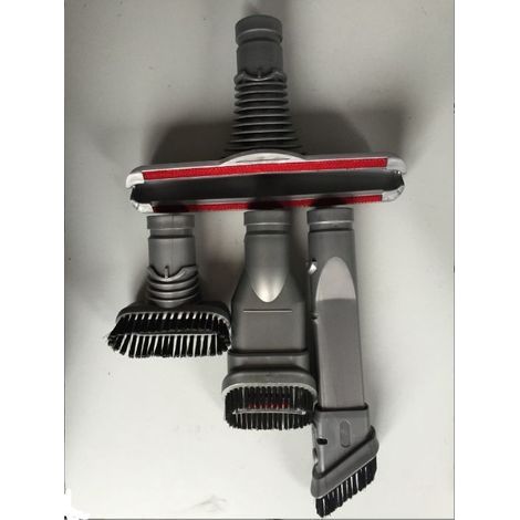 Accessoires d'aspirateur adaptés aux accessoires Dyson V6V8 accessoires d'aspirateur adaptateur DC35/45/58 tête d'aspiration ensemble de têtes de brosse (ensemble de quatre pièces) (1/5)