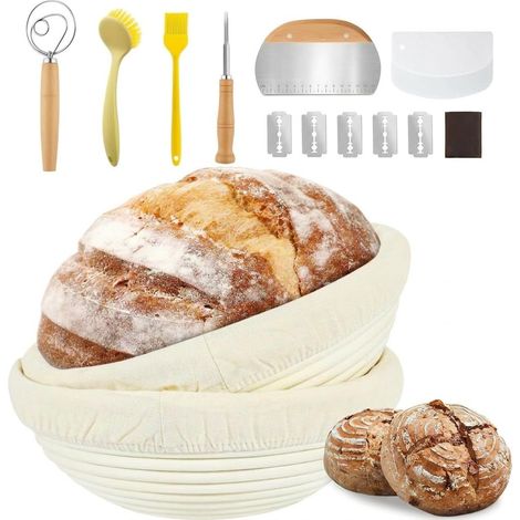 Banneton Pour Pain, Banneton À Pain Rond de 23 cm