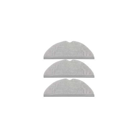 TAISHENGDA Lot de 3 Lingettes de Nettoyage pour Aspirateur Robot – Chiffons Microfibres Lavables et Réutilisables (1/5)