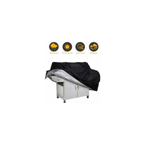 Copertura impermeabile per barbecue, protezione UV/anti-umidità per barbecue all'aperto 145x61x117cm (1/5)