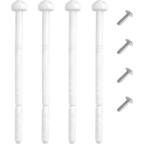 Set of 4 Double Flush Pressure Rods Compatible with Twinline and Deltaet 200F, 240.074.00.1, 4 Pieces Screws Included (1/5)