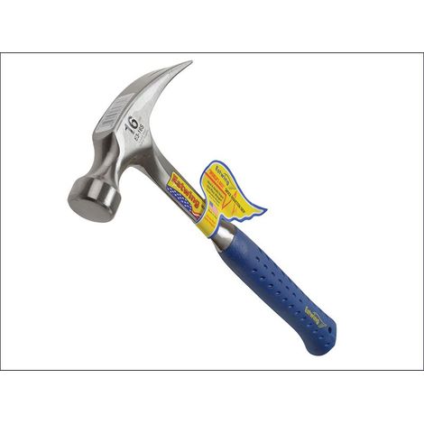 E3/16S Straight Claw Hammer - Vinyl Grip 450g (16oz) ESTE316S (1/2)