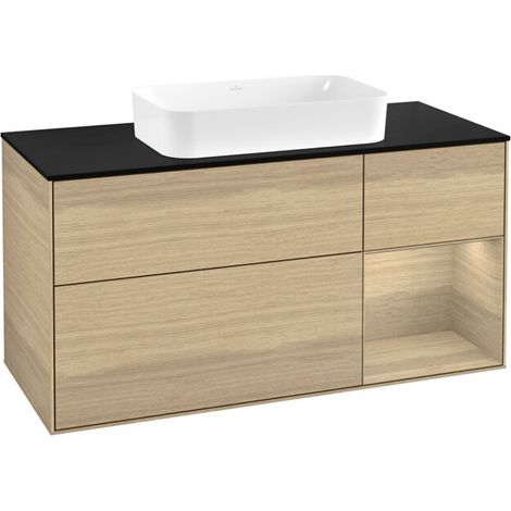 Villeroy & Boch G712PCPC Meuble-bas pour lavabo Finion G71 (1/2)