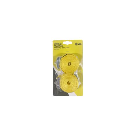 C SET 2/CINGHIE ANCORAGGIO PRESSIONE MM25 4.5MT.- 1,0 pz