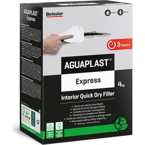 Aguaplast express stucco in polvere extra rapido per ambienti umidi 1 kg