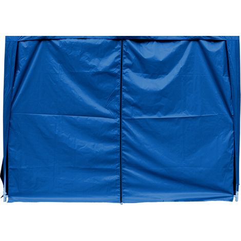 2x2M Pop Up Gazebo Side Panel Wall Only,1 Piece Blue with Zipper