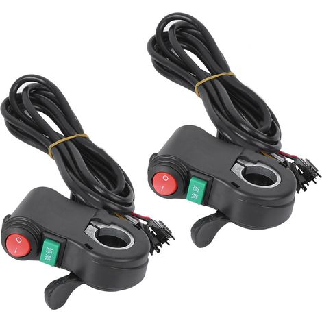 2PCS Interrupteur Guidon Vélo Électrique Multifonction avec Affichage Temps Réel et Efficacité 98% (1/5)